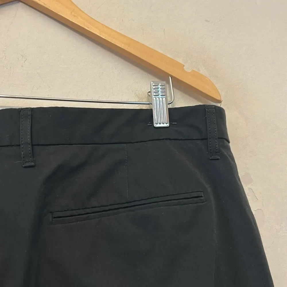 J Crew Thompson Flex black tapered lightweight pants Size W36 L 34 EUC